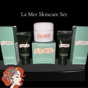 La Mer 1x Moisturizer + 2x Concentrate Collection Set NWT Skincare
